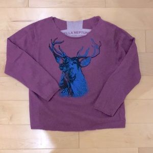 Stella Neptune recycled cashmere sweater, size S/M